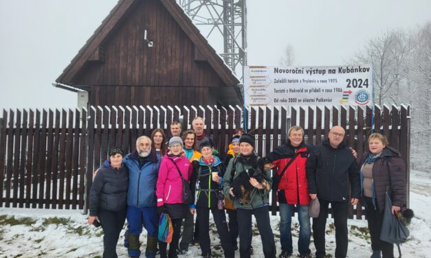 2024 – 39. ročník Novoročního výstupu na Kubánkov – 1. ledna 2024