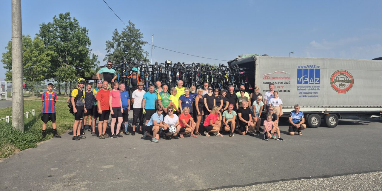 2025 – Jednodenní cyklovýlet z Hlučína domů – 16. srpna 2025